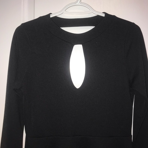 black mini dress - Picture 2 of 3